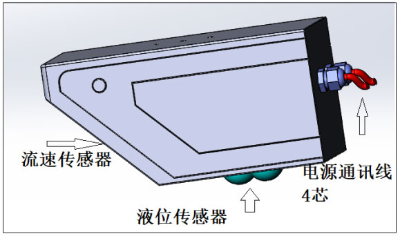 雷達水位流速一體機產(chǎn)品結(jié)構(gòu)圖